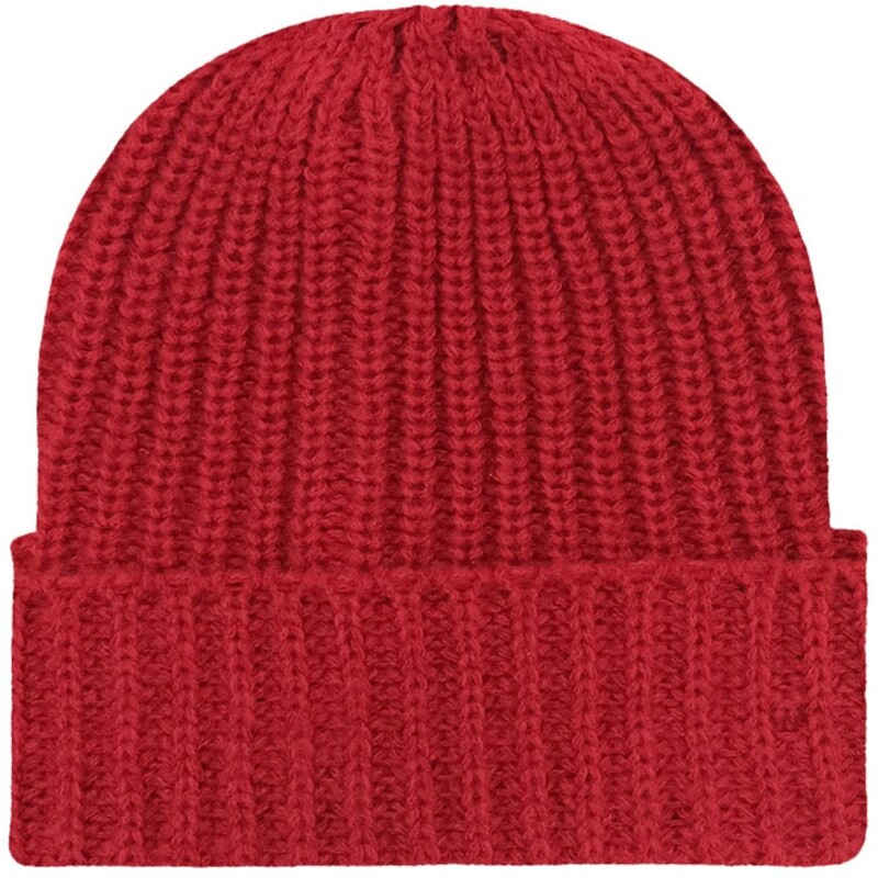 Knitted Cuffed Beanie 2