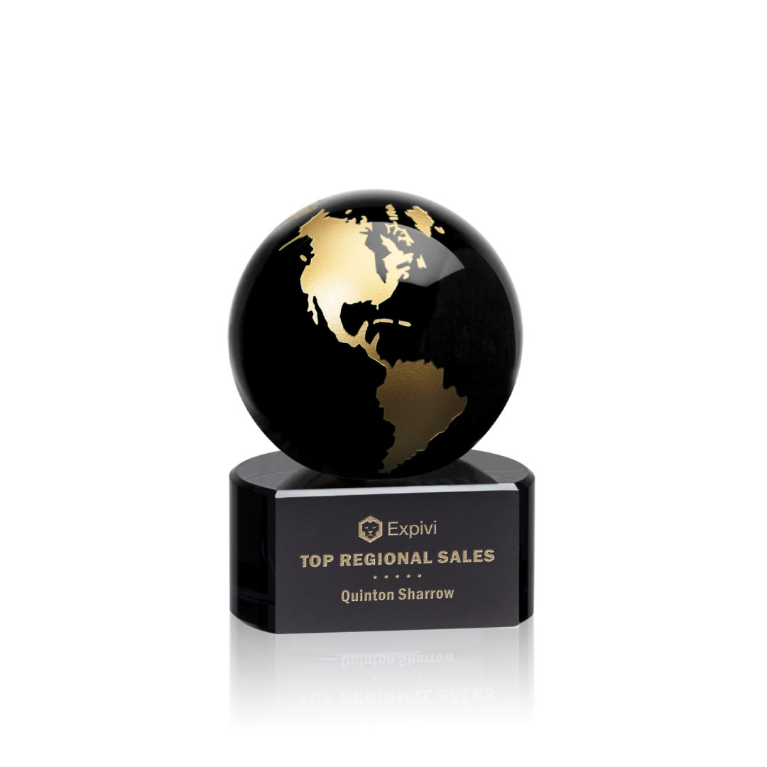 Marcana Globe Award - Black/Gold 11