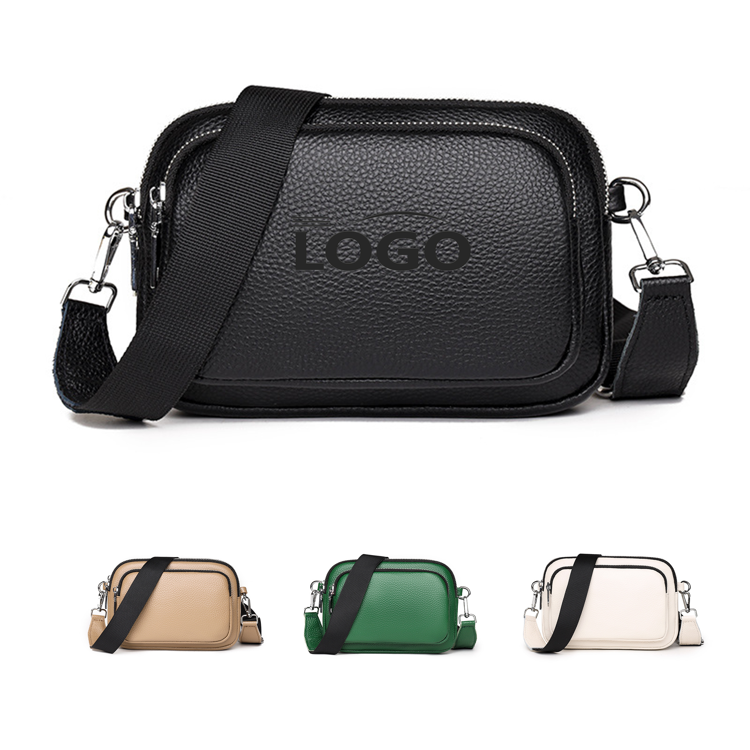 Stylish Small Leather Crossbody Purse 2