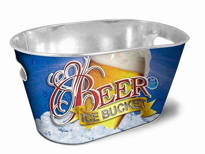 10 Quart Metal Ice Bucket 1