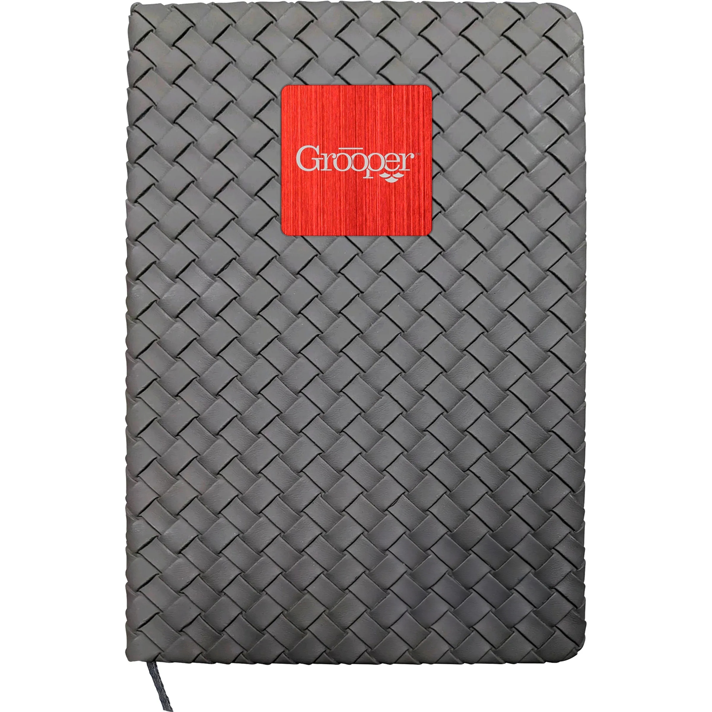 Woven Notebook with Metal Accent 2