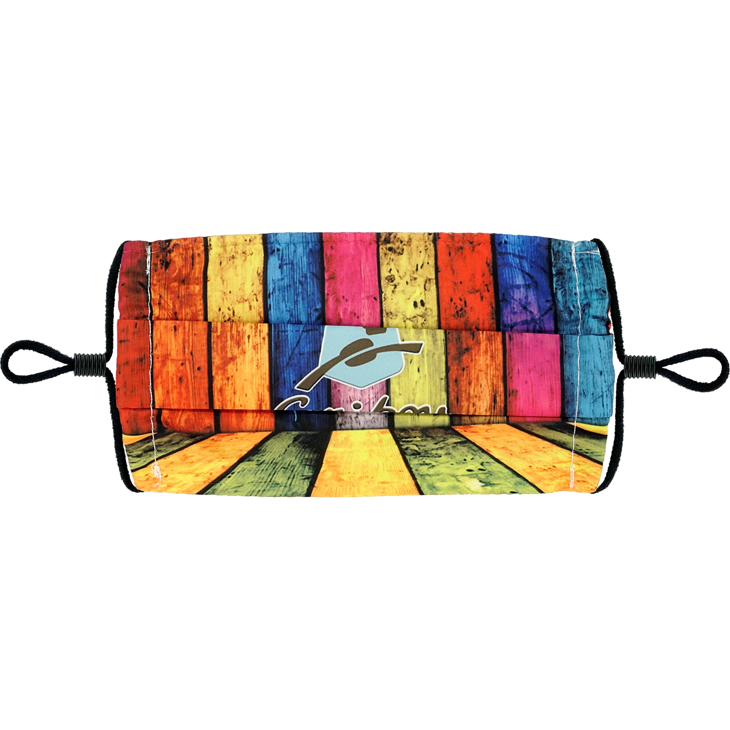 Single Pleat Full Color Fabric Face Mask 4