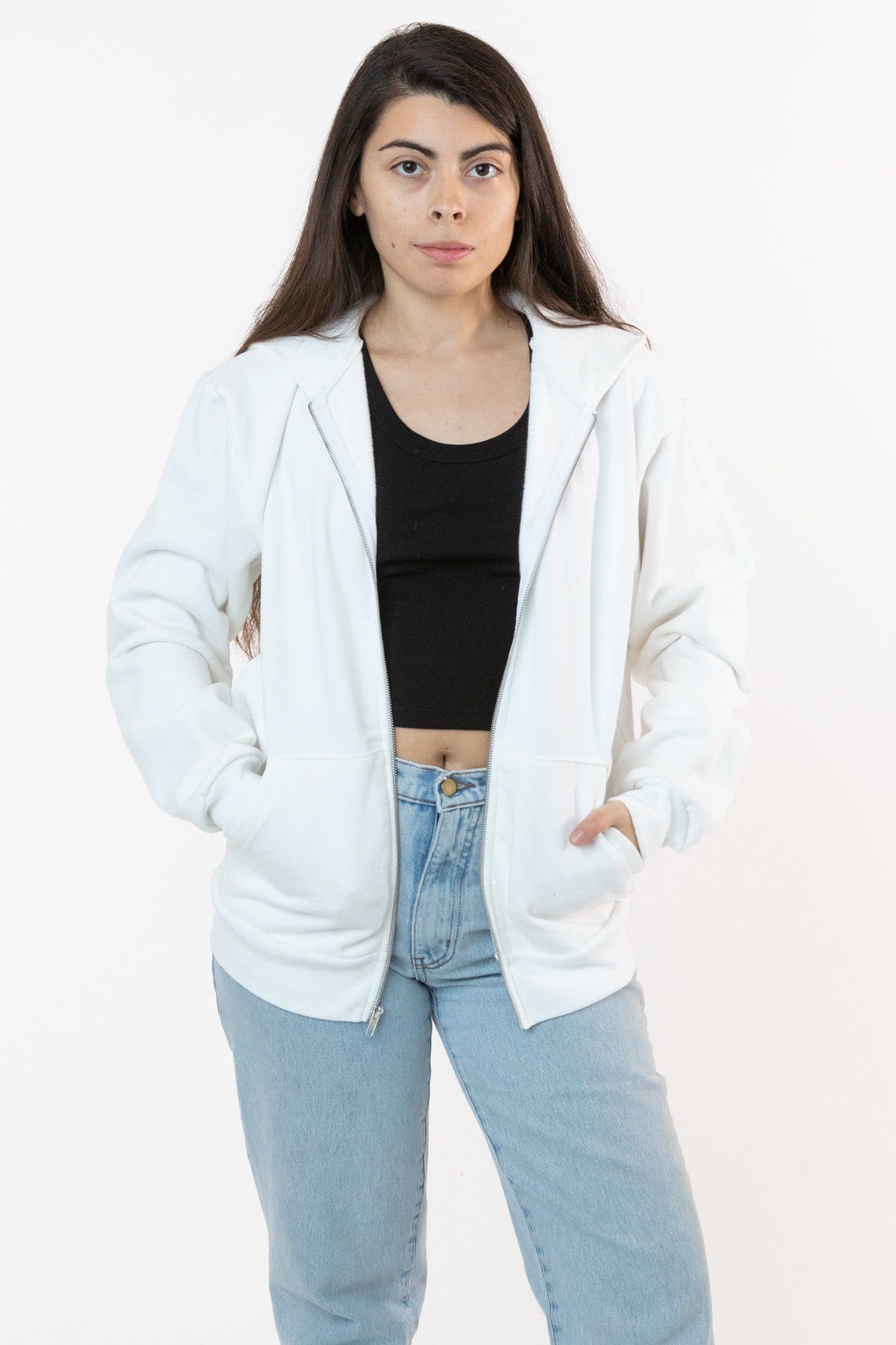 14 OZ HEAVY FLEECE ZIP UP 6