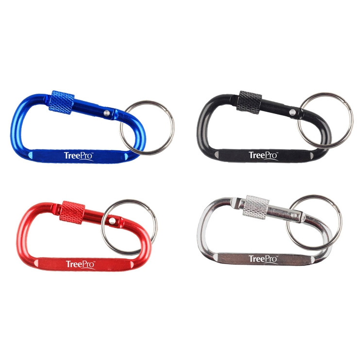 Carabiner with Secured Screw