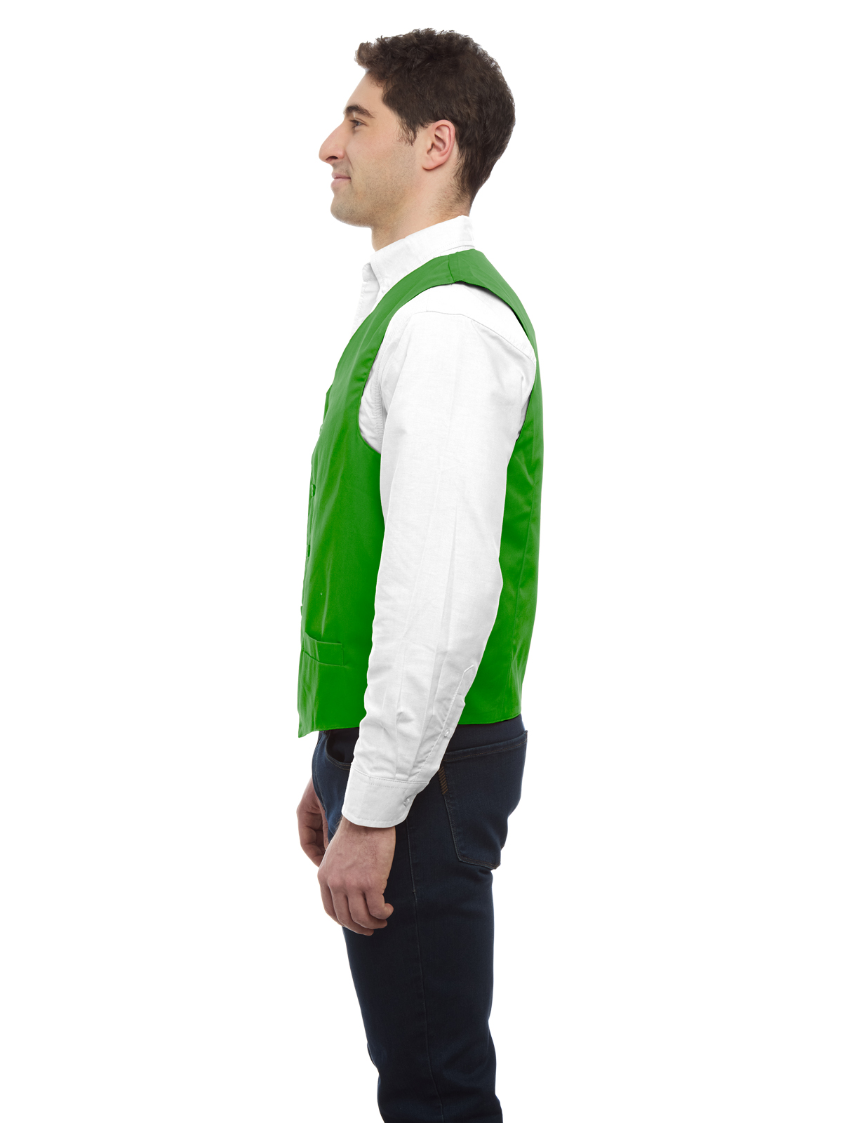 Blue Generation - Unisex 2-Pocket Scotchgard Treated Bistro Vest 8