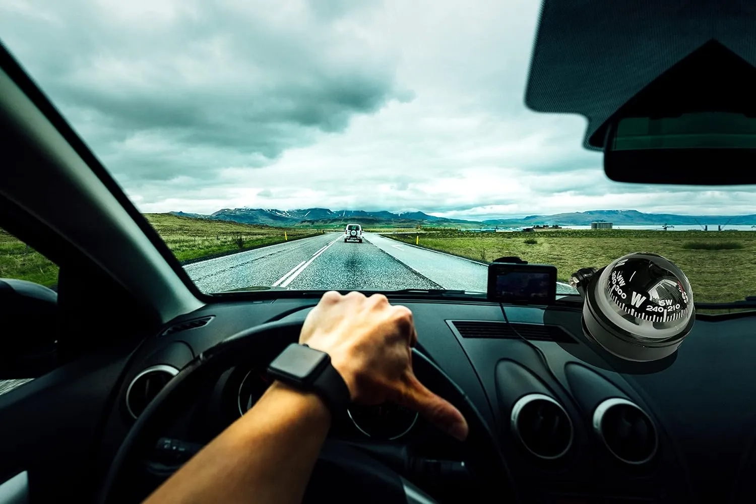 Adjustable Dashboard Compass Ball 5