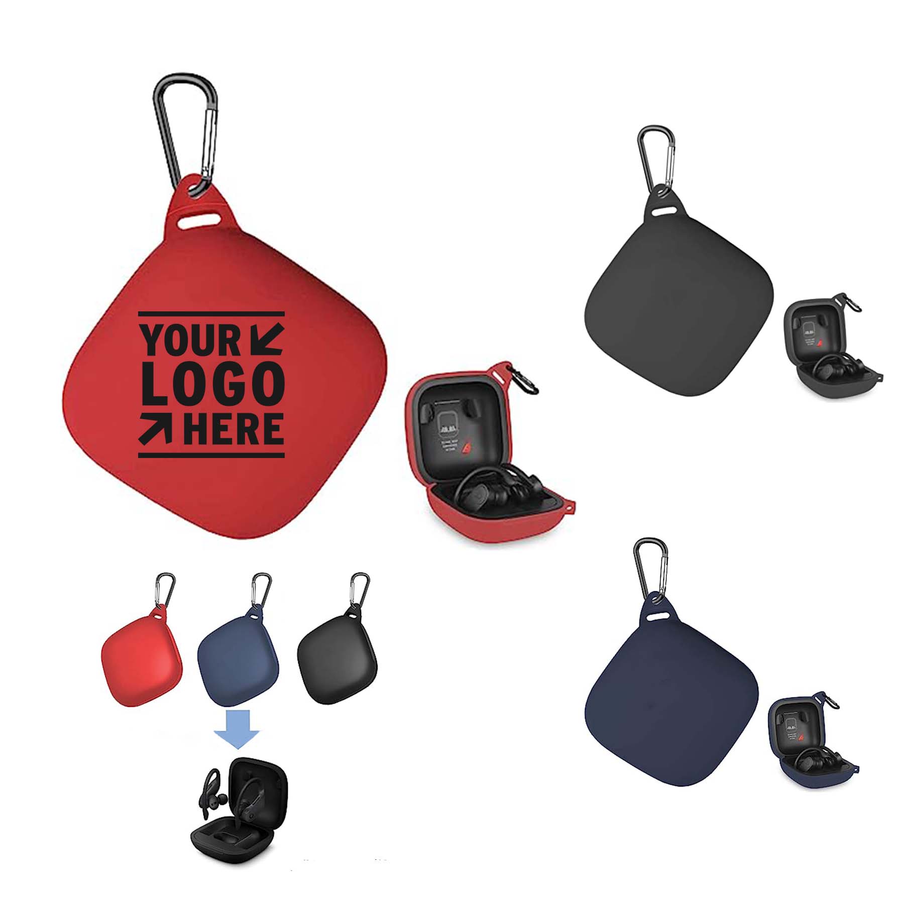 Anti Lost Carrying Protective Silicone Replacement Case 2
