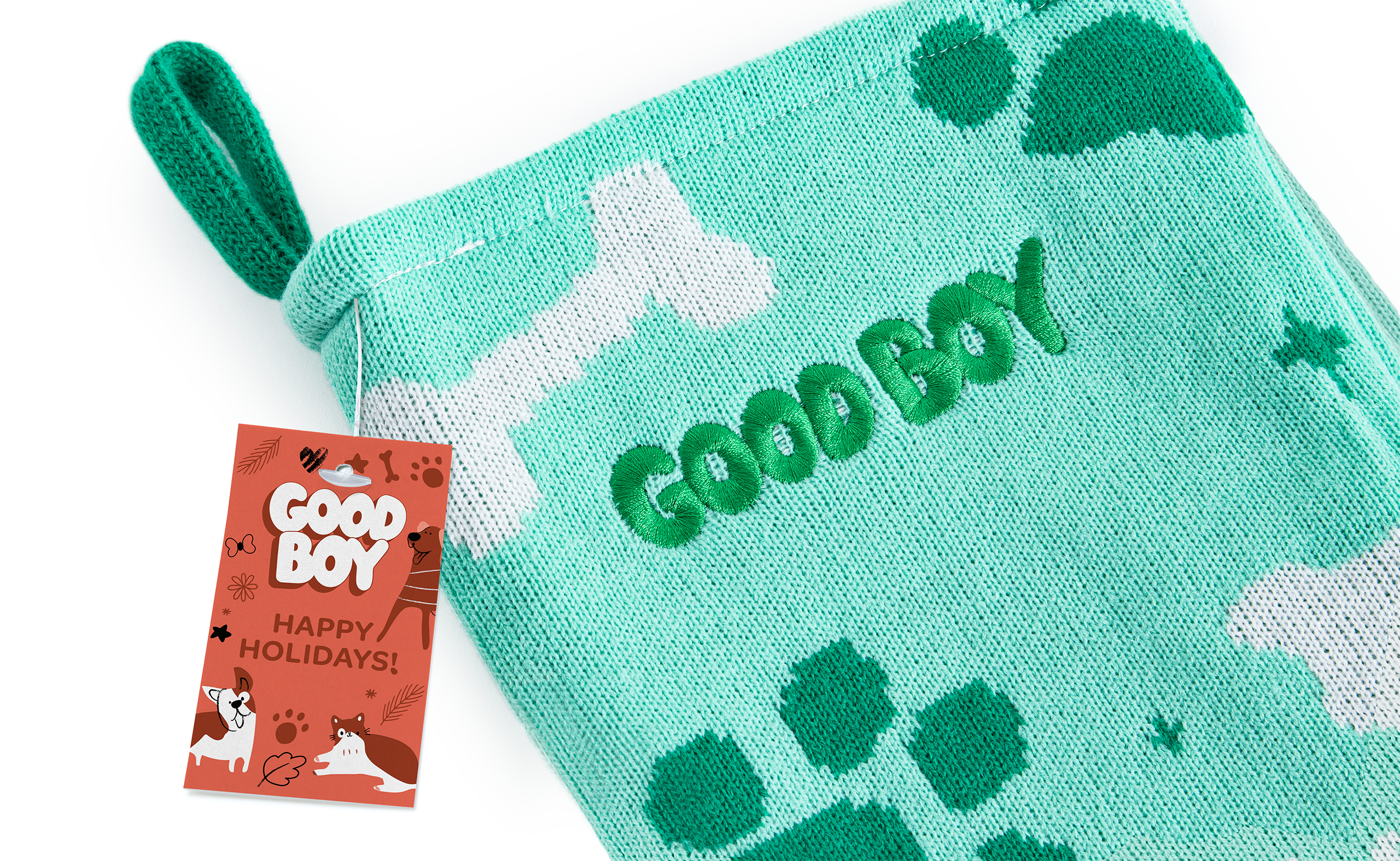 Knit Holiday Stocking