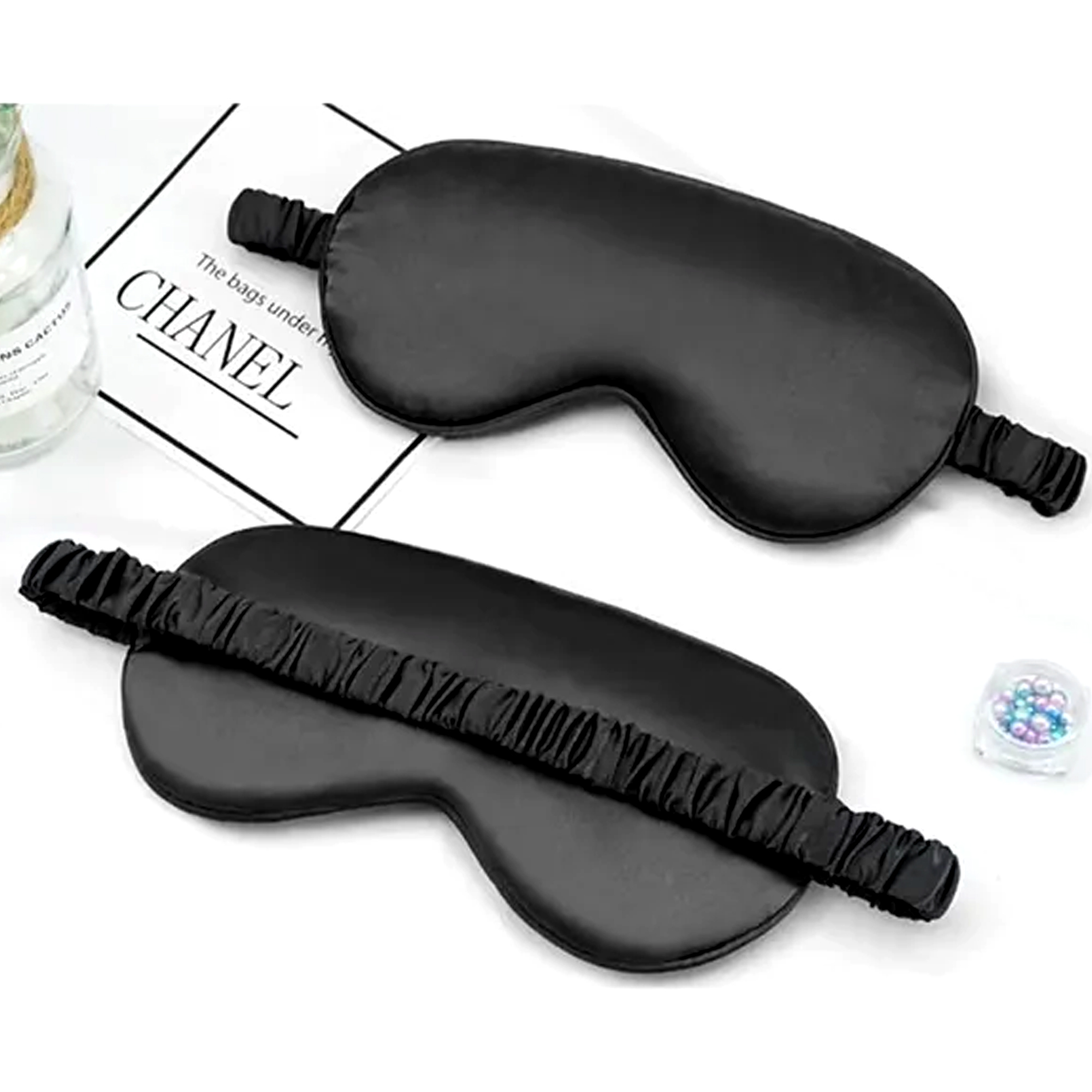 Luxury Silk Satin Eye Mask for Better Sleep 3