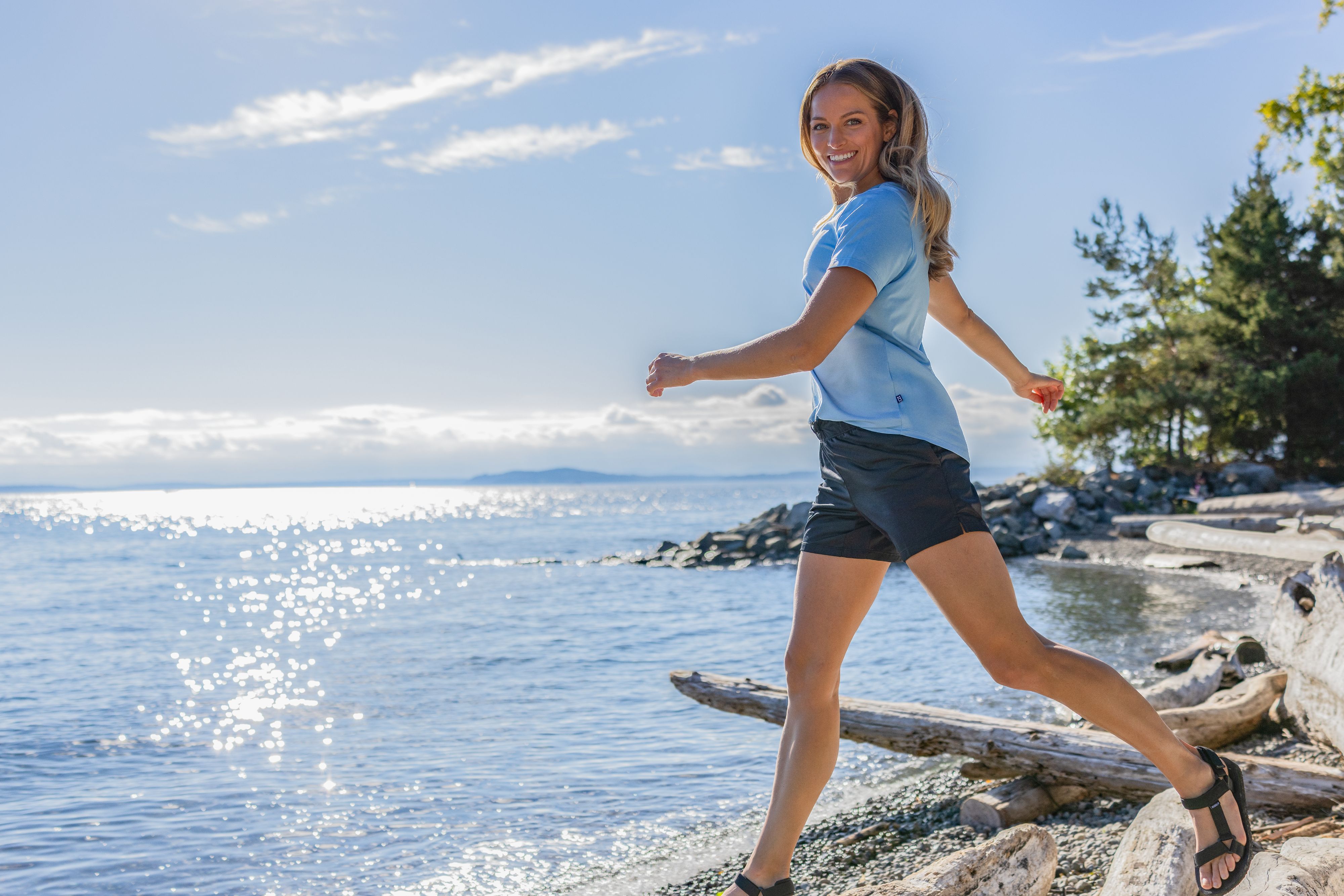 Coastline Epic Comfort Recycled Womens Short Sleeve Tee