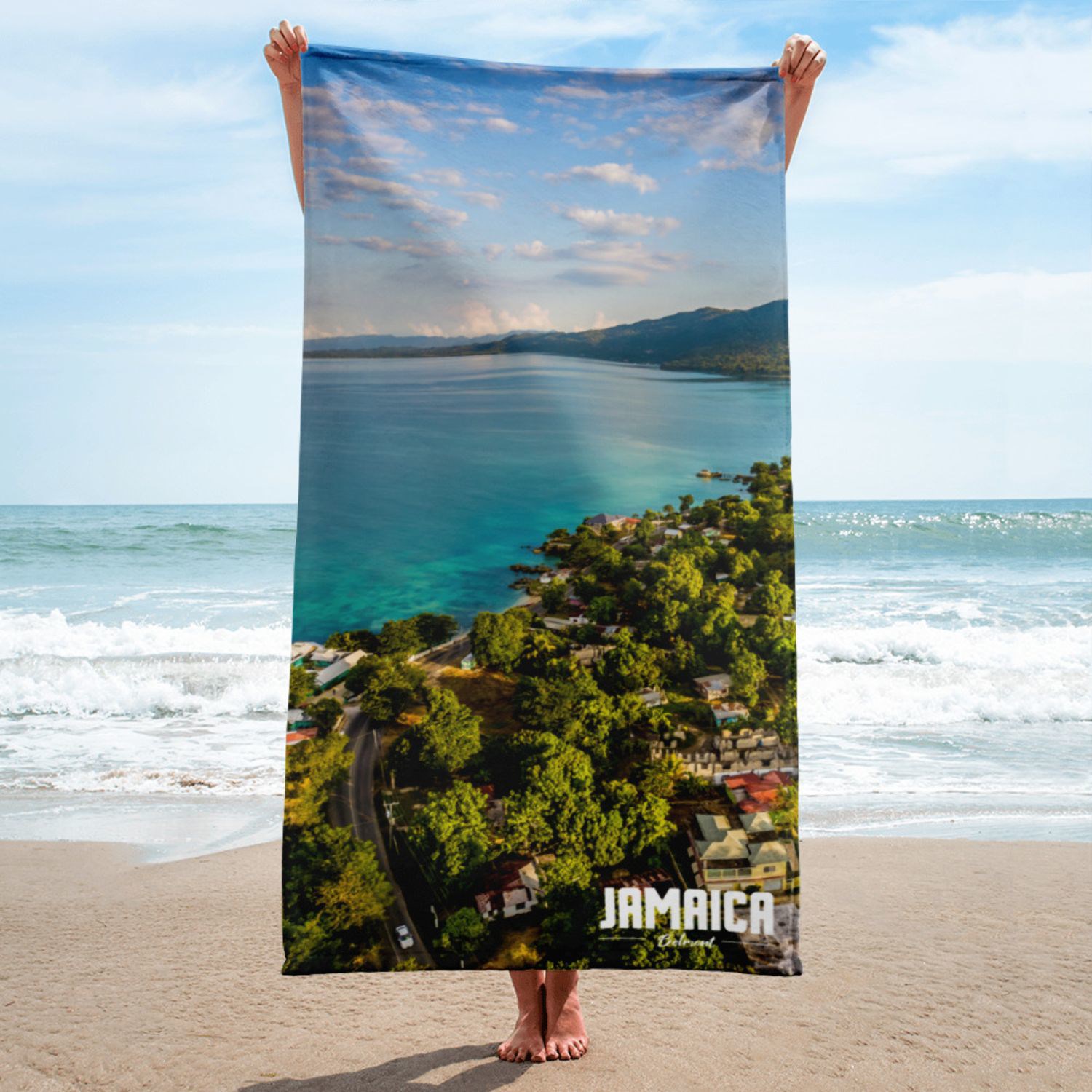 25"x 50" Sublimated Heavyweight Microfiber Beach Towel 6