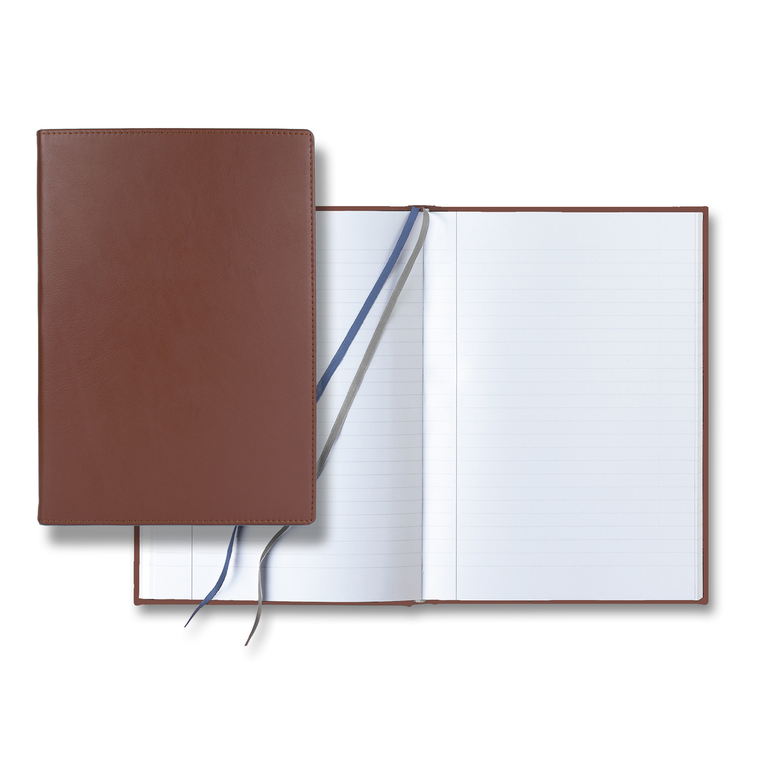 Castelli Calf Leather Grande Lined White Page Journal 3