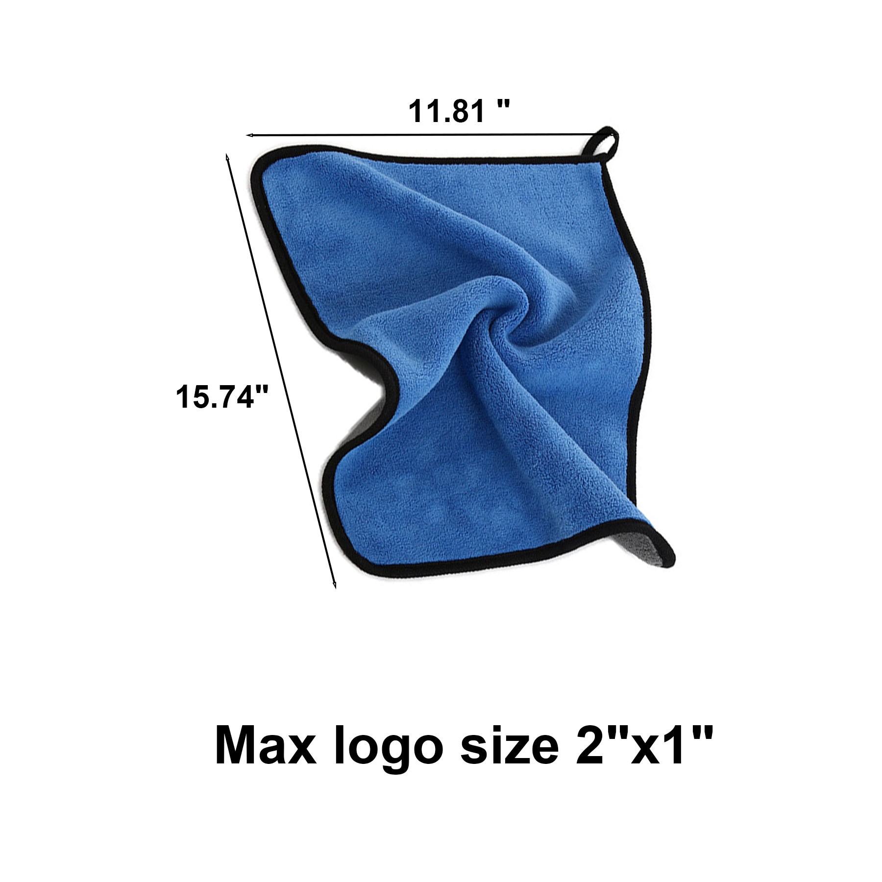 12" x 15" Multipurpose Plush Microfiber Cleaning Towel 2