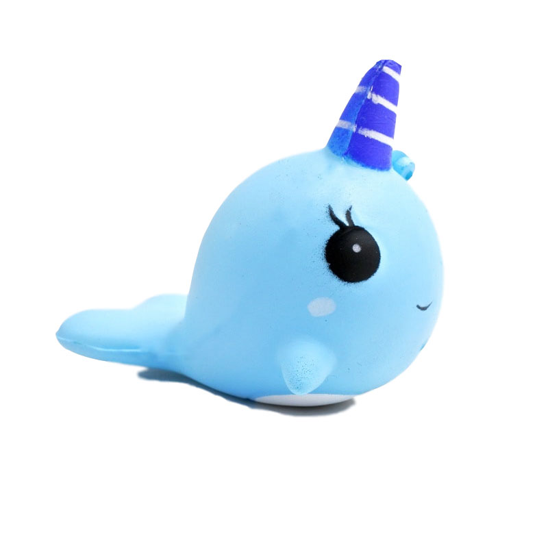 Squishy Narwhal Squeeze Toy Stress Reliever 5
