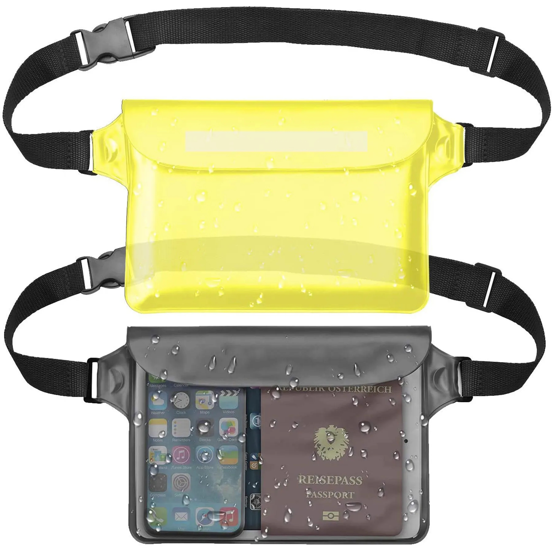 Pvc Three Layer Sealed Waterproof Waist Bag 9