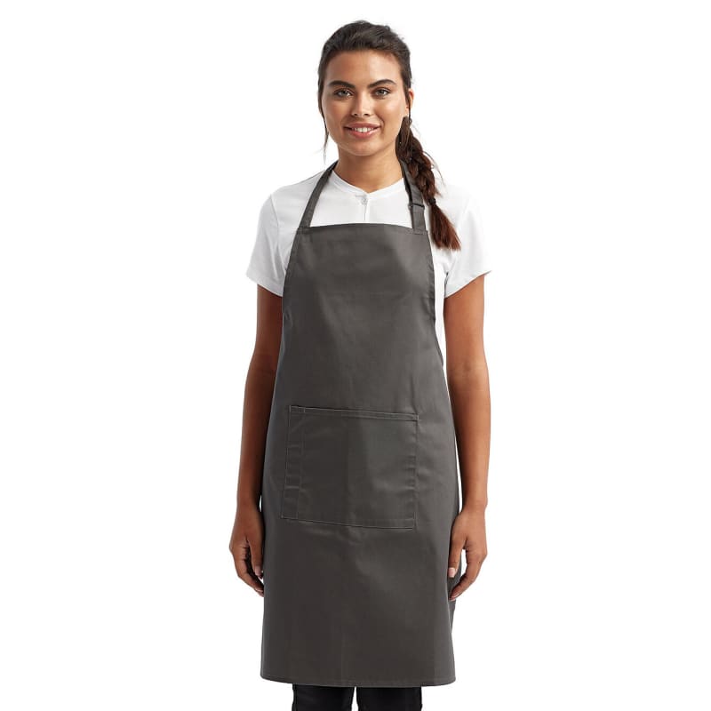 Artisan Collection By Reprime Unisex 'Colours' Recycled Bib Apron With Pocket 110