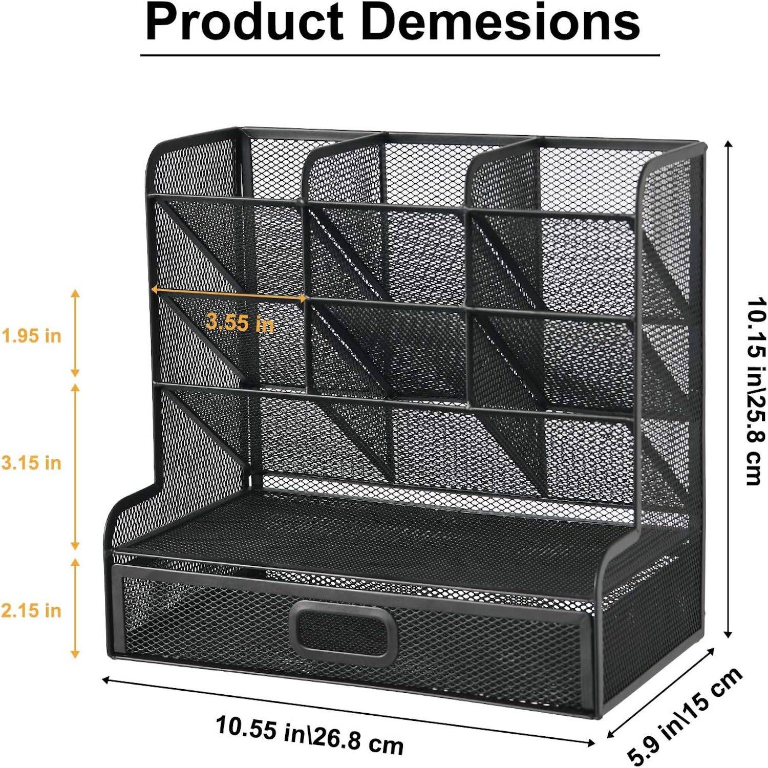 Mesh Desktop Organizer 3