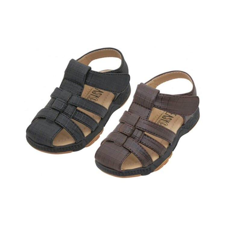 Boys' Close-Toe Sandals - 2 Colors Sizes 5-10 Age 1-3 Years 2