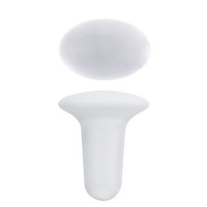 Elegant Oval Panel Nail Shaped Silicone Wine Stopper Cork 9