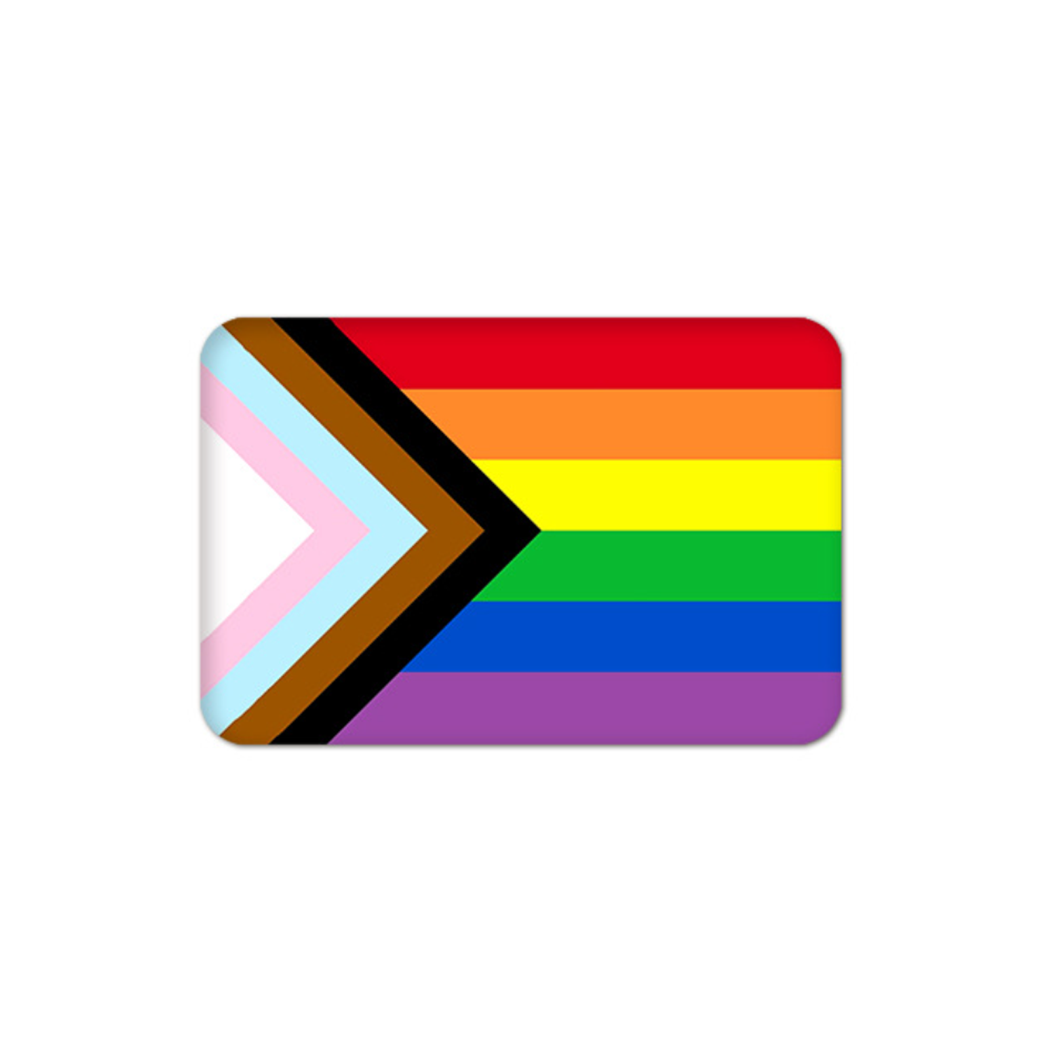 Tinplate Rectangular Lgbt Rainbow Flag 7