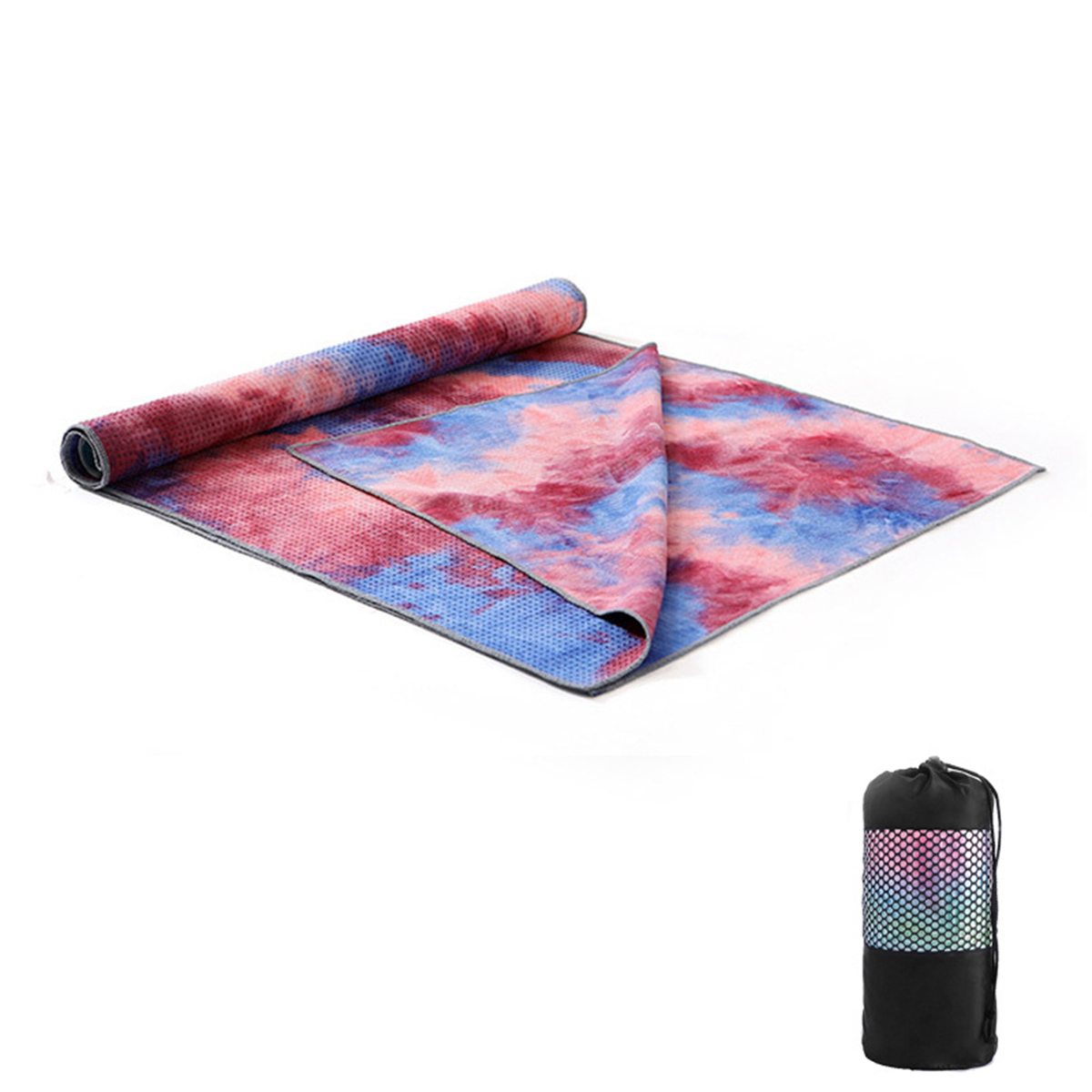 Non Slip Tie-Dye Yoga Towel 9