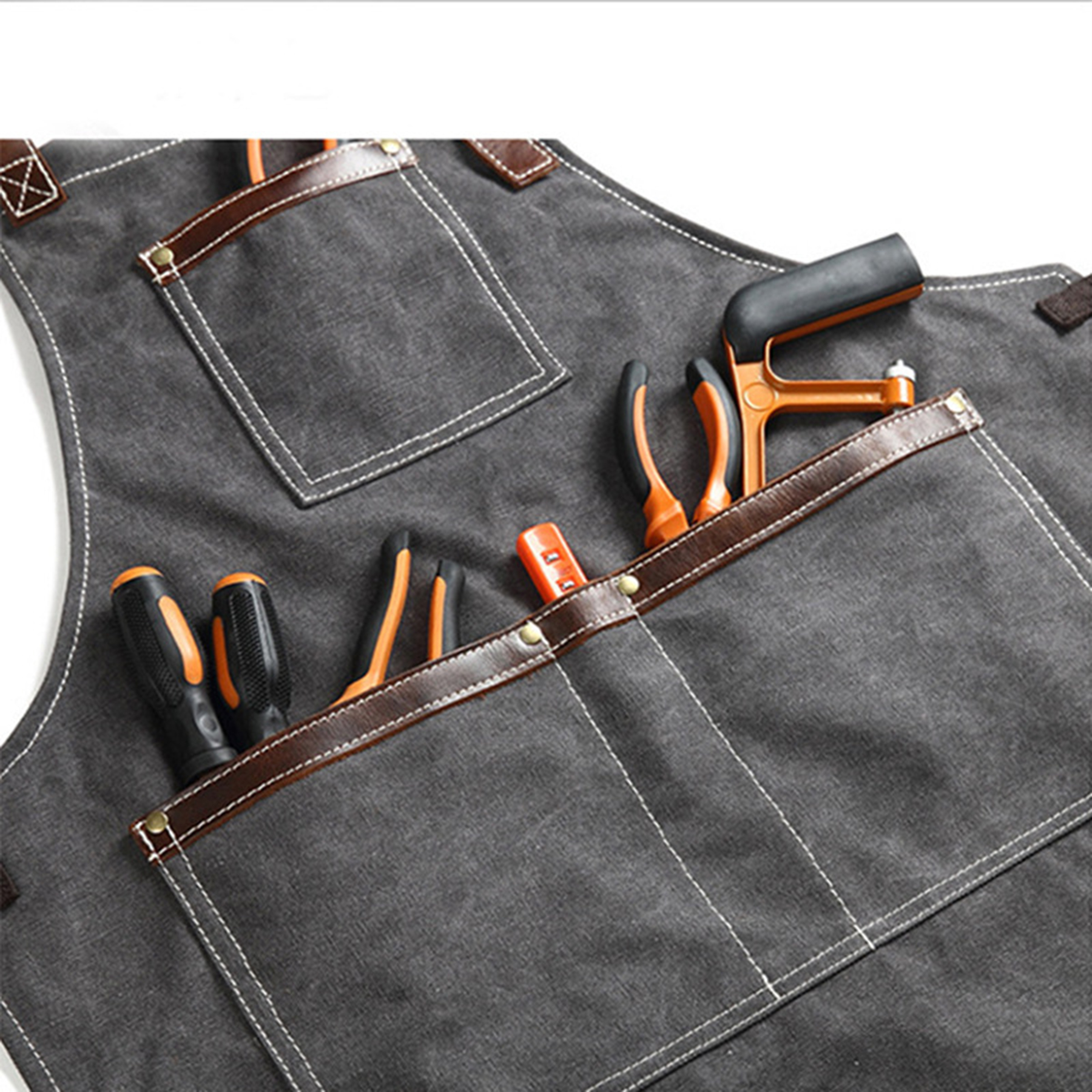 Kitchen Canvas Cooking Apron 4