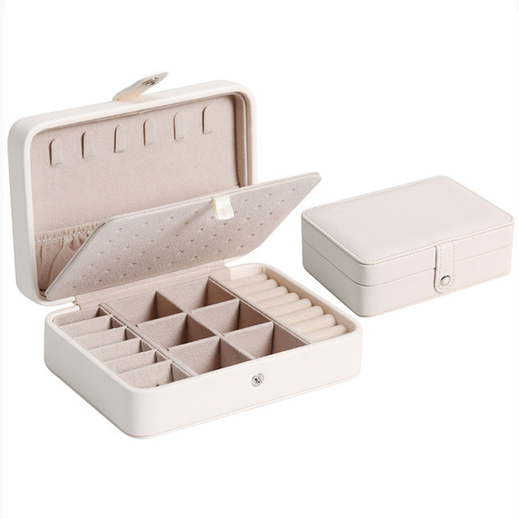 Double-Layer Minimalist Jewelry Box 4