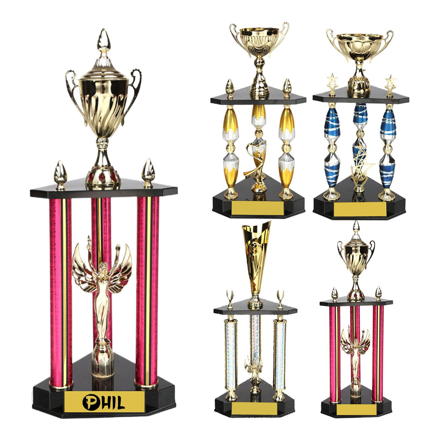 Metal Championship Trophy 10