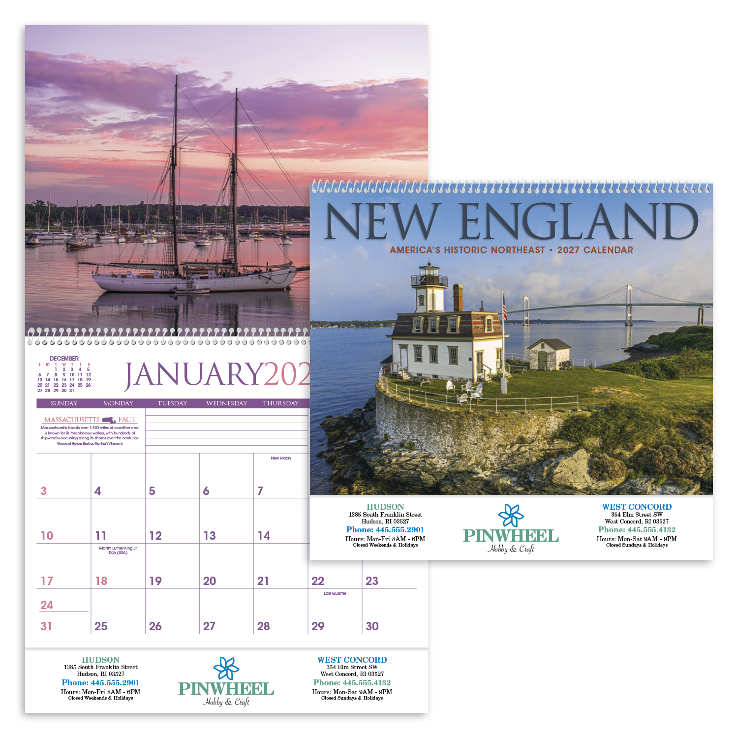 Triumph® Calendars New England Calendar 29