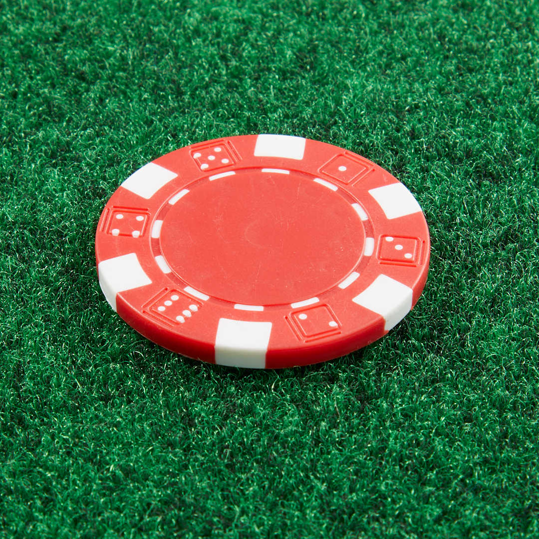 Recycled Poker Chip Ball Marker 103