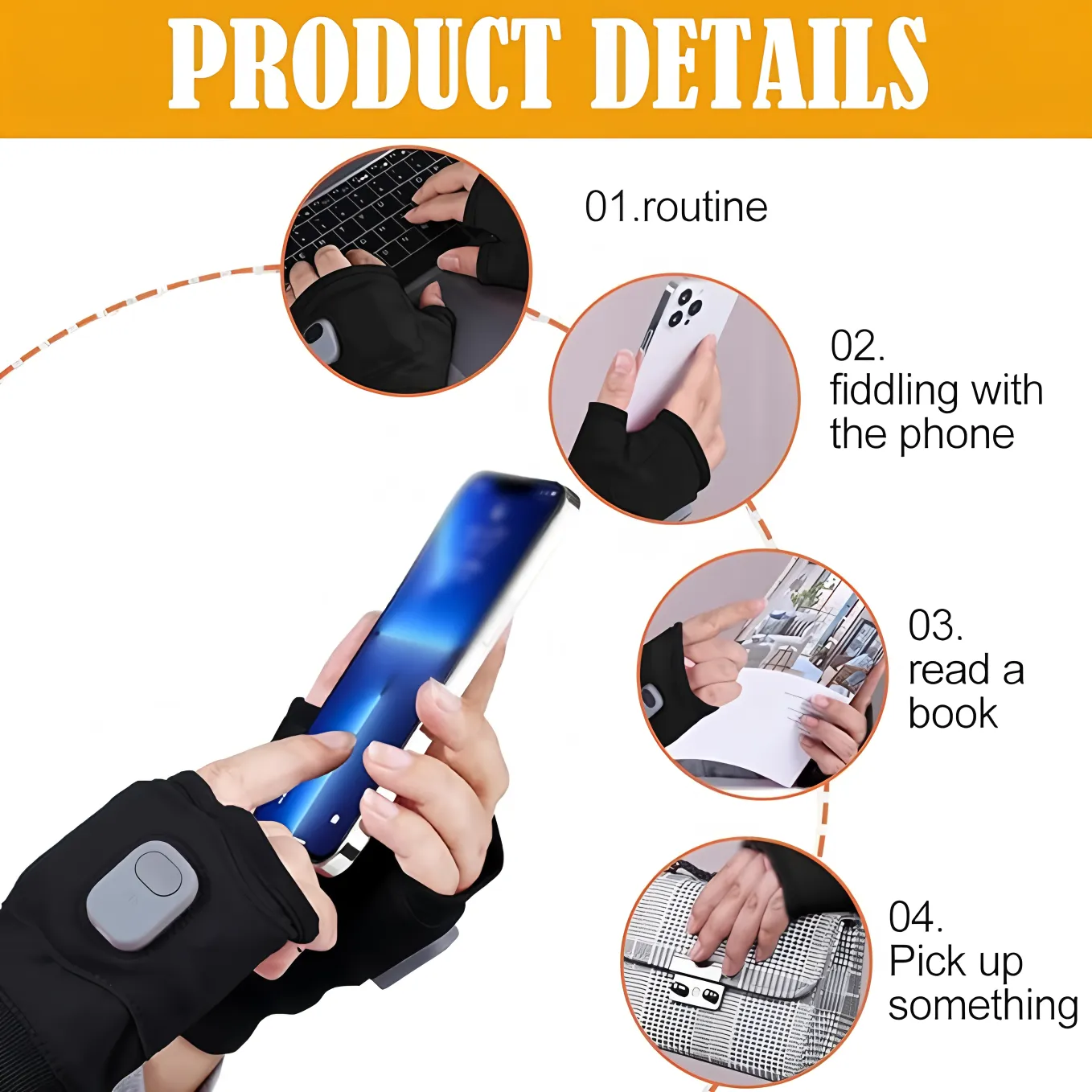 Custom Heated Gloves with Digital Display for Men & Women - Bulk Wholesale 1