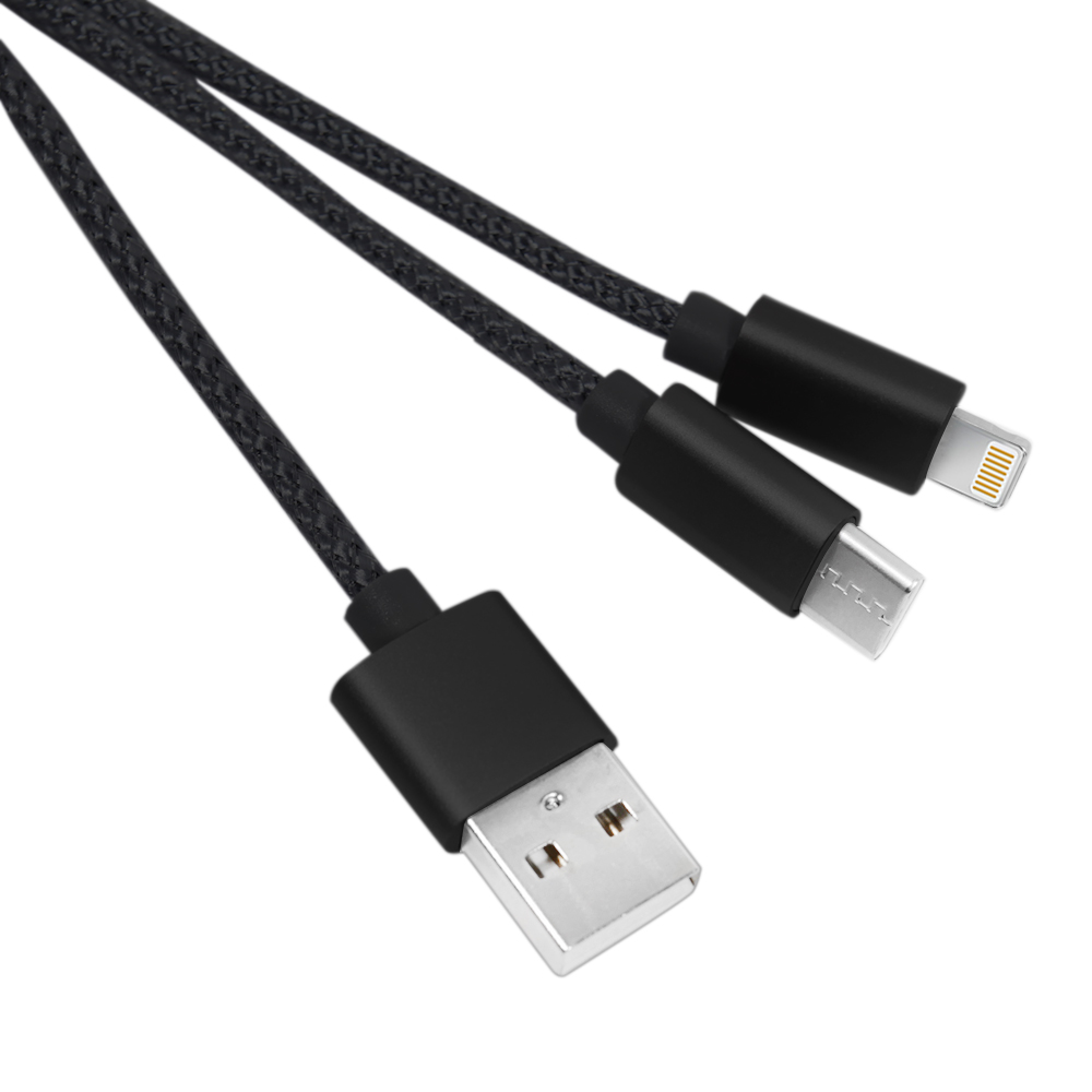 3-in-1 Charging Cable with Light-Up Logo 5