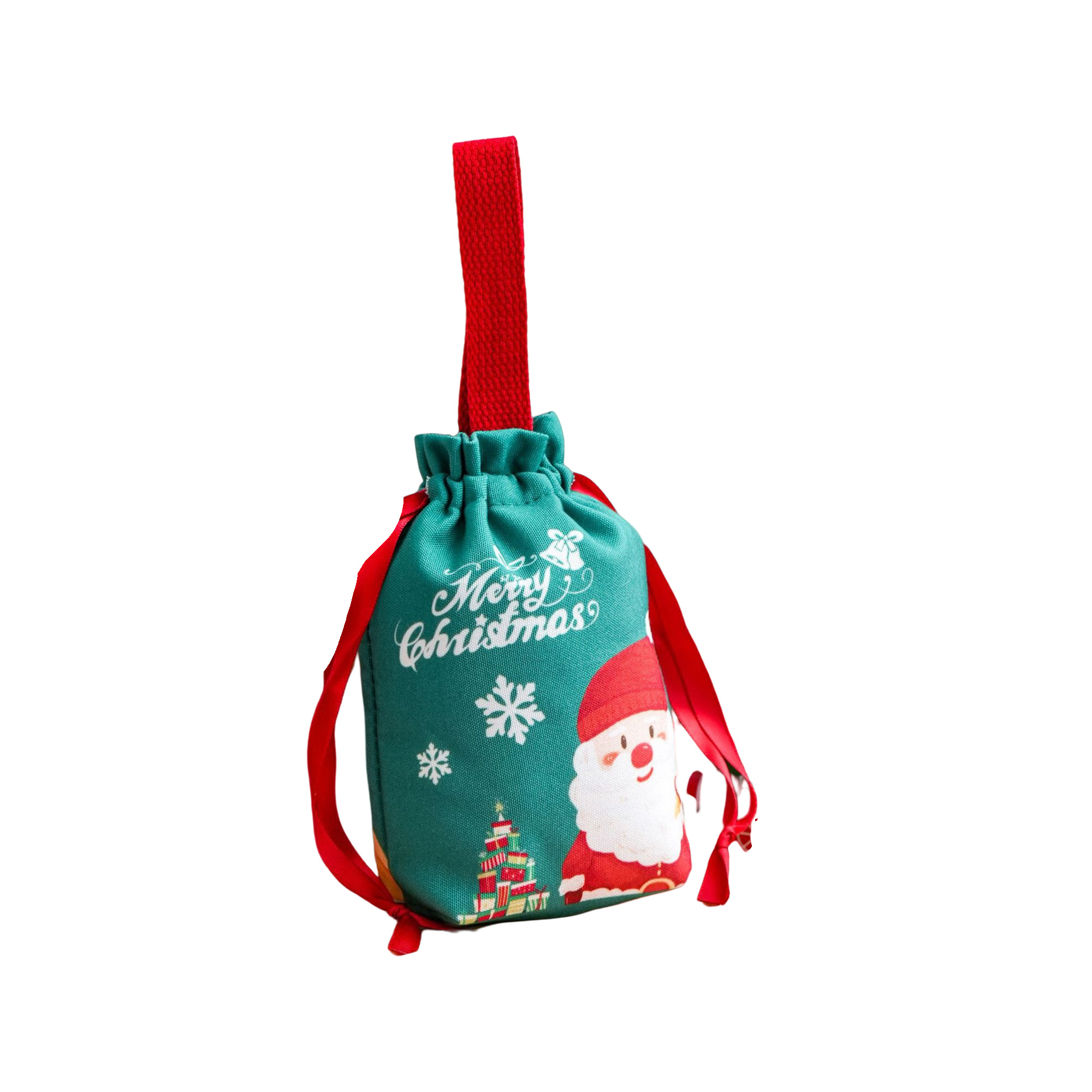 Christmas Gift Drawstring Canvas Bag 2