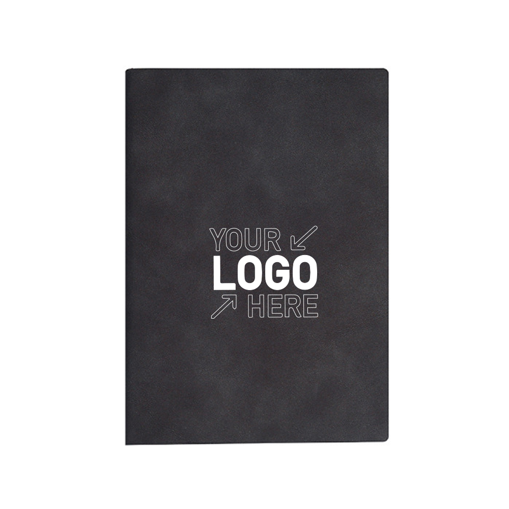 Medio White Lined Journal with Nylon Bookmark 3