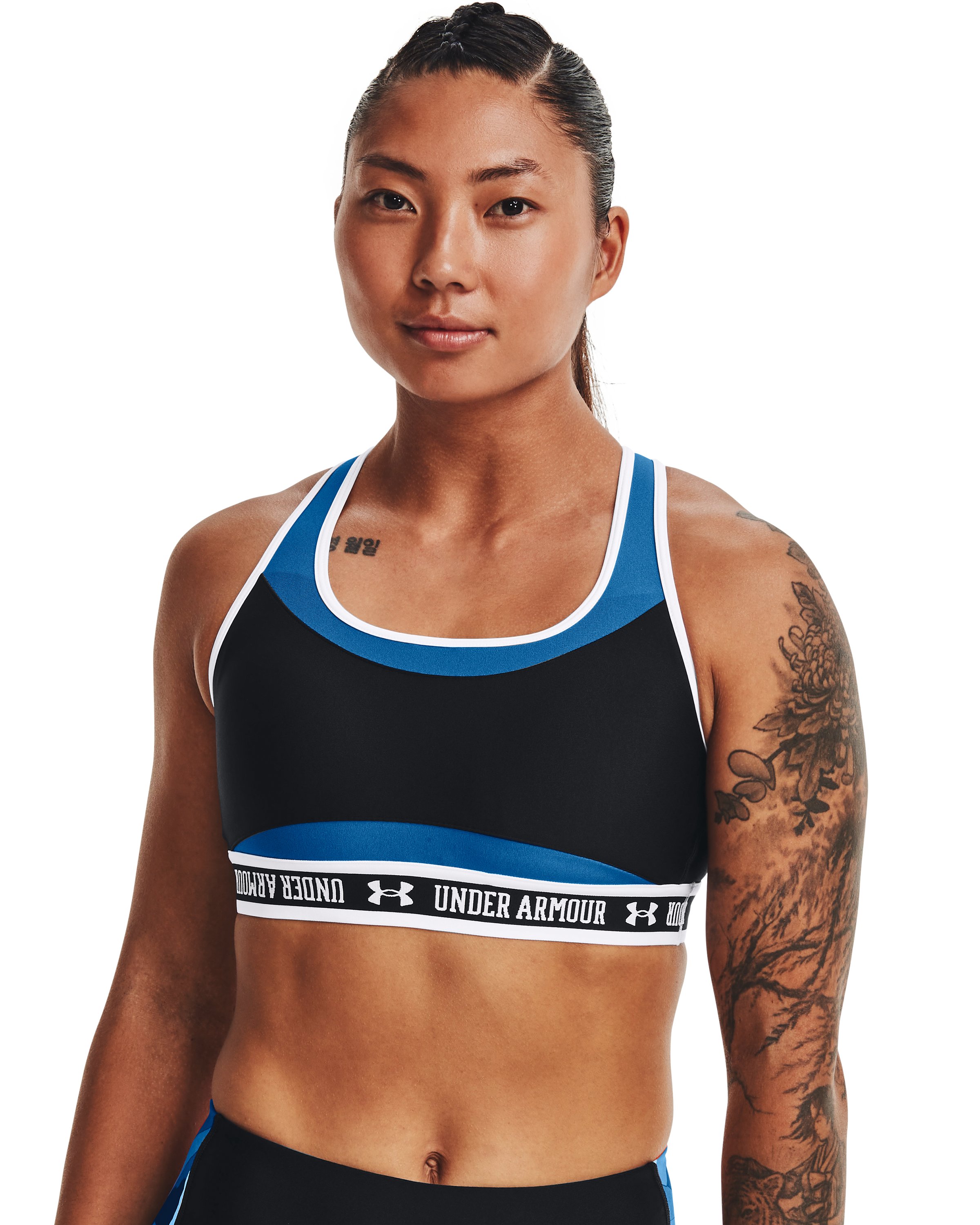 Armour Mid Crossback Block Women's Sports Bra 2