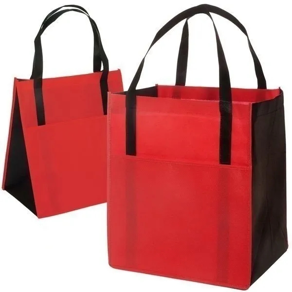 Metro Enviro-Shopper Non-Woven Tote Bag - 13"w x 15"h x 10"d 12