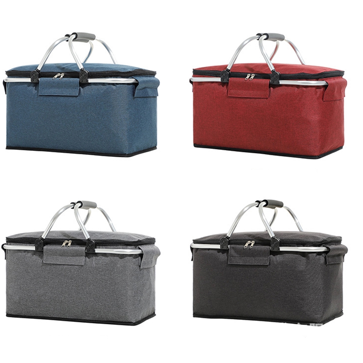 Insulated Cooler Picnic Basket 3