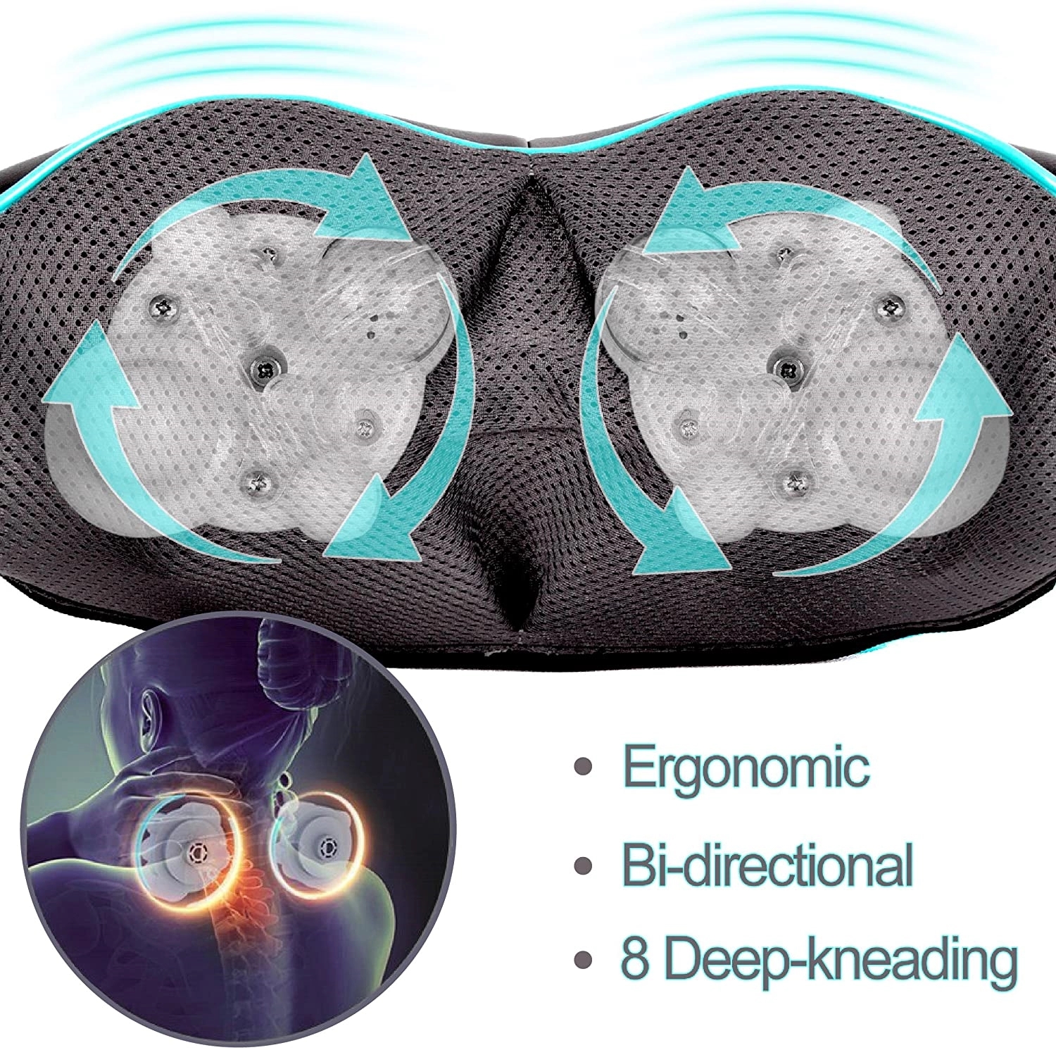 Back Shoulder and Neck Massager 4