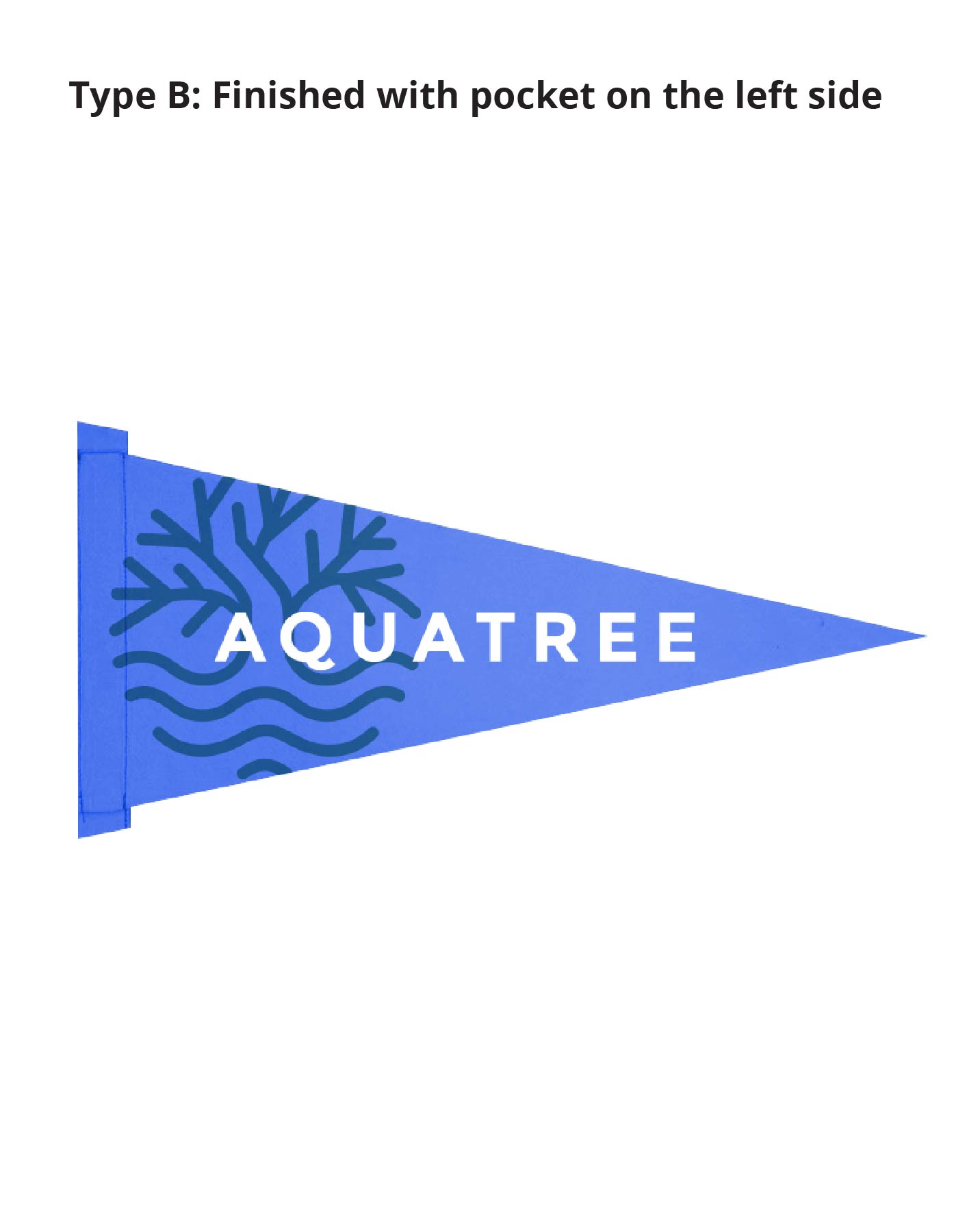 Felt Pennants Type A 280g (1.5ft x 3ft) 2