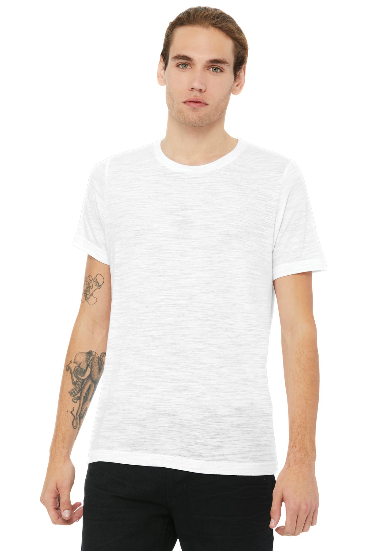 BELLA+CANVAS Unisex Poly-Cotton Short Sleeve Tee. BC3650 5