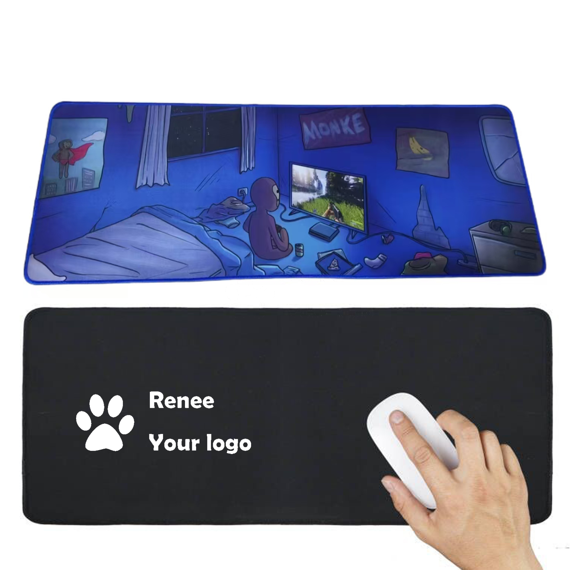 Full Color Dye Sublimation XL Mouse Pad Desk Mat 2
