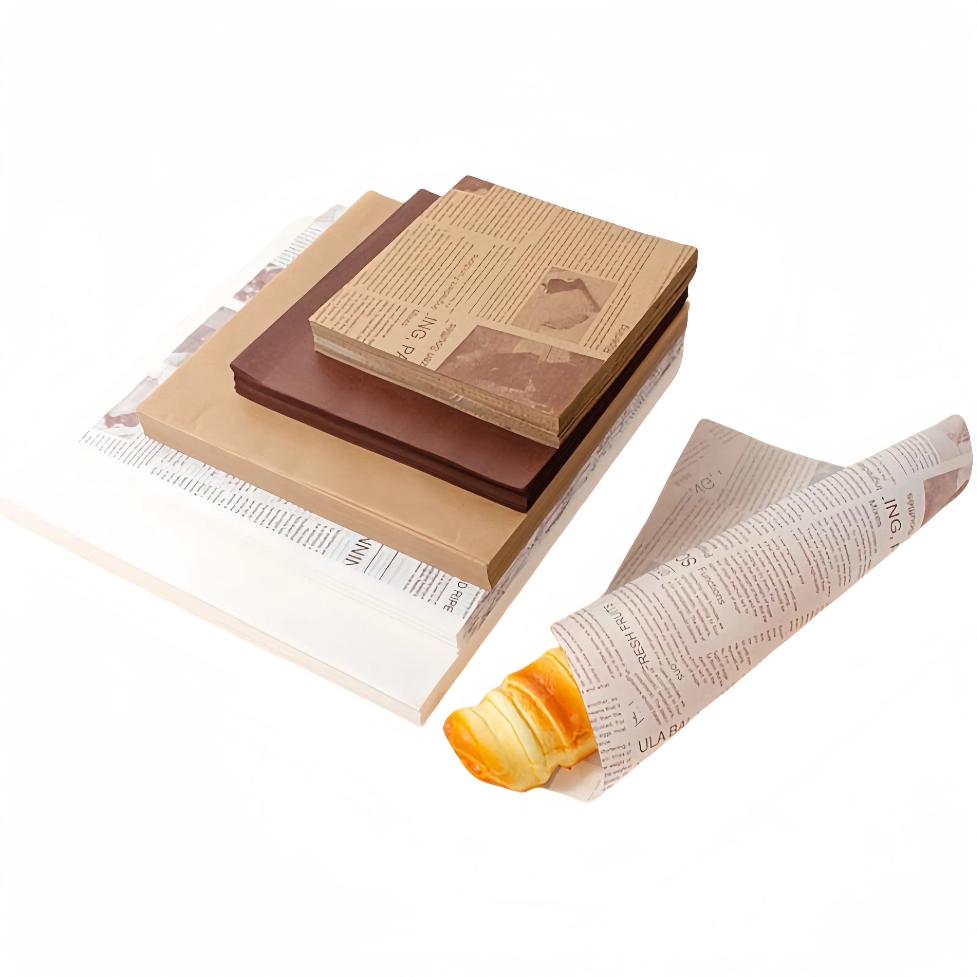 Oil-proof Customized Hamburger Paper 7