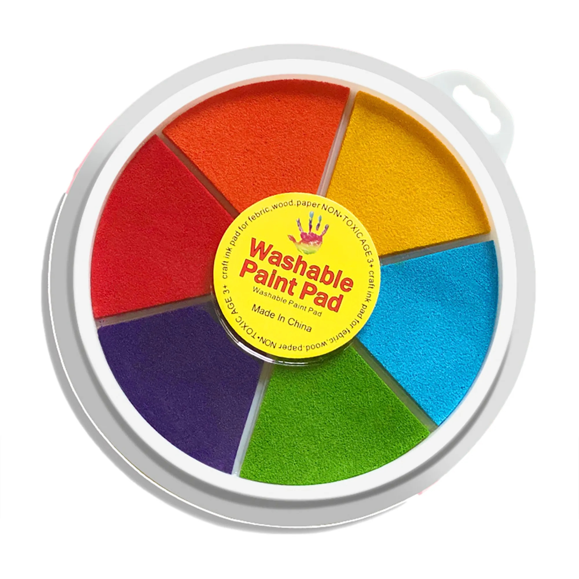 Washable 6 Color Finger Ink Pad 4