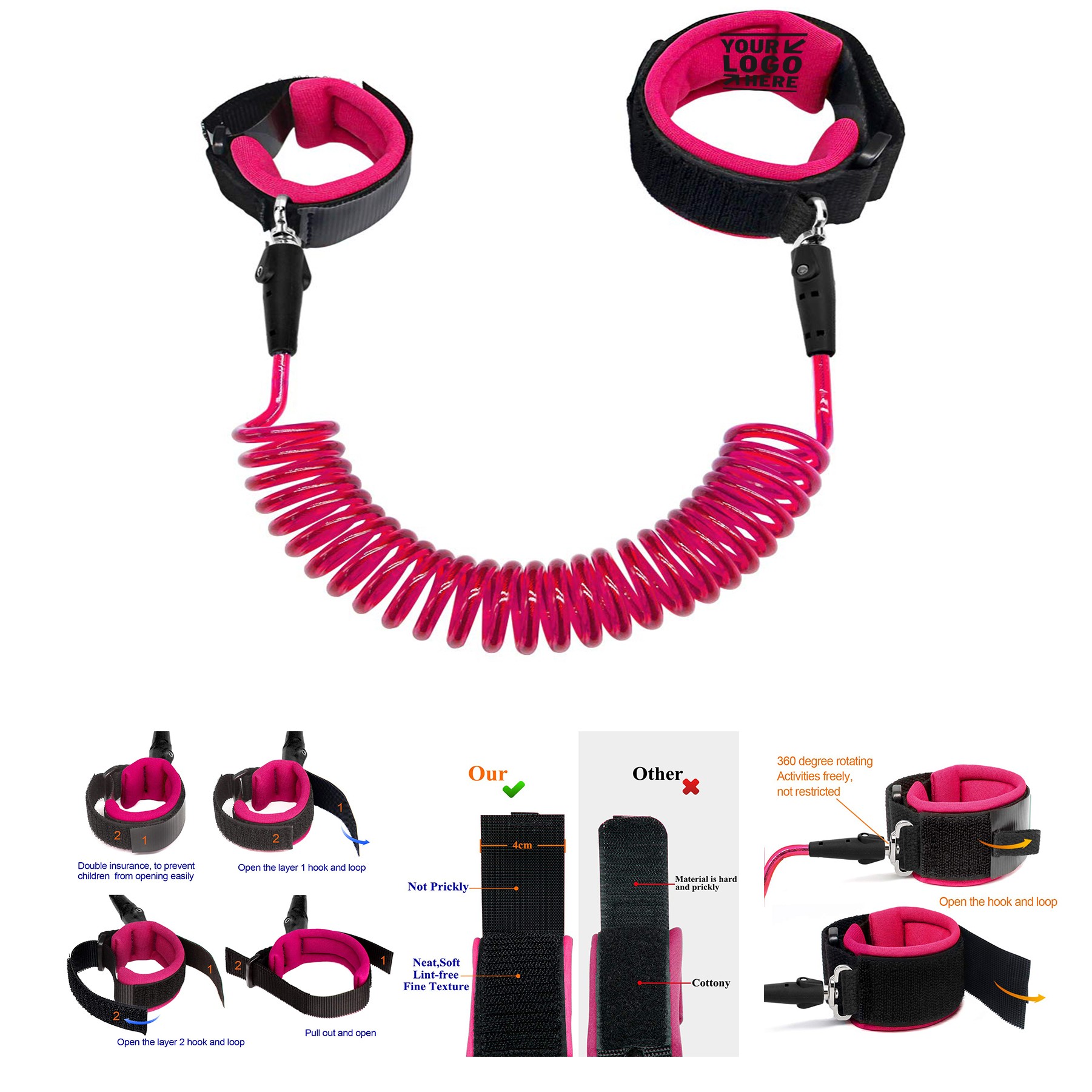 Anti Lost Wrist Link Safety Wrist Link 2