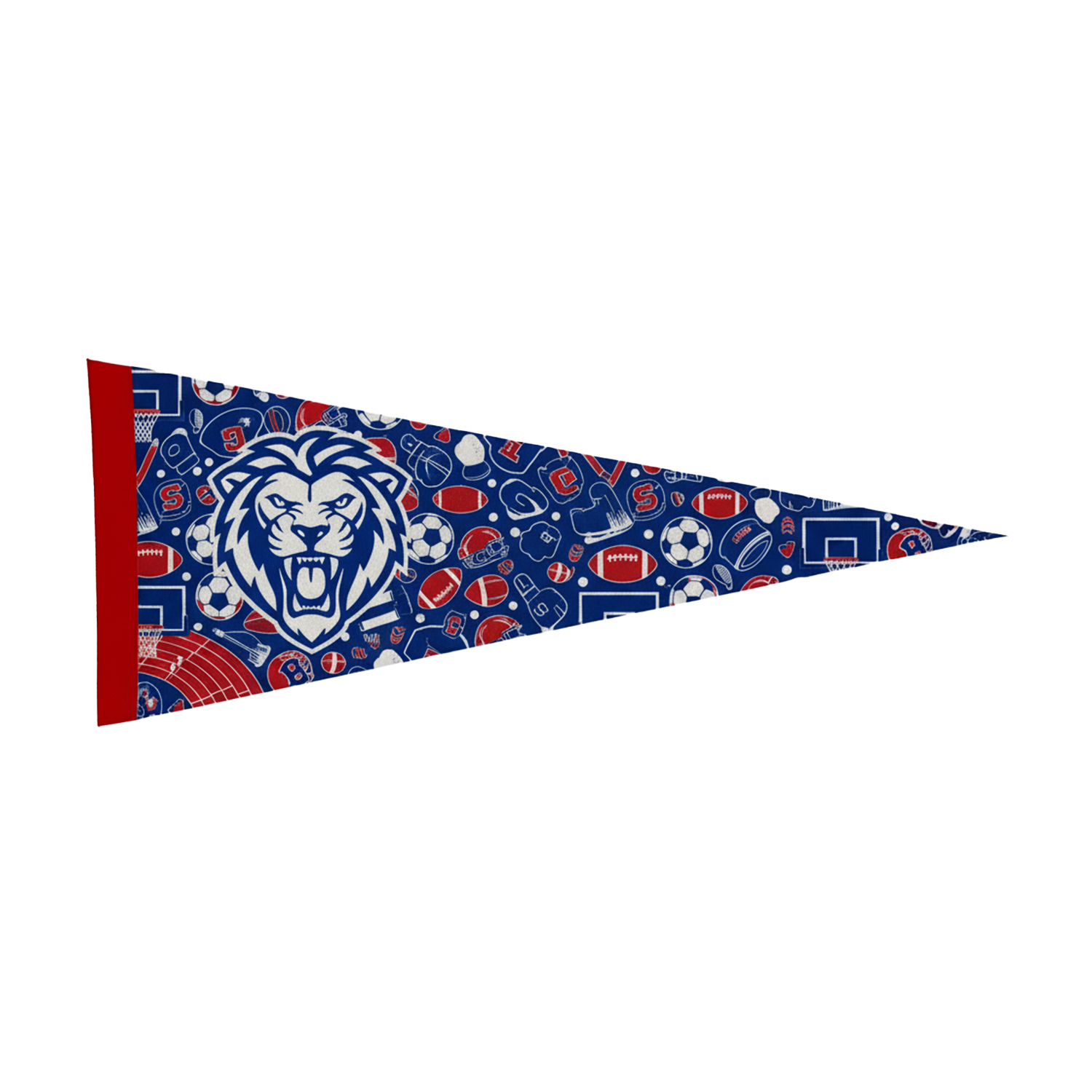 4" x 10" Sublimated Classic Felt Pennant 2