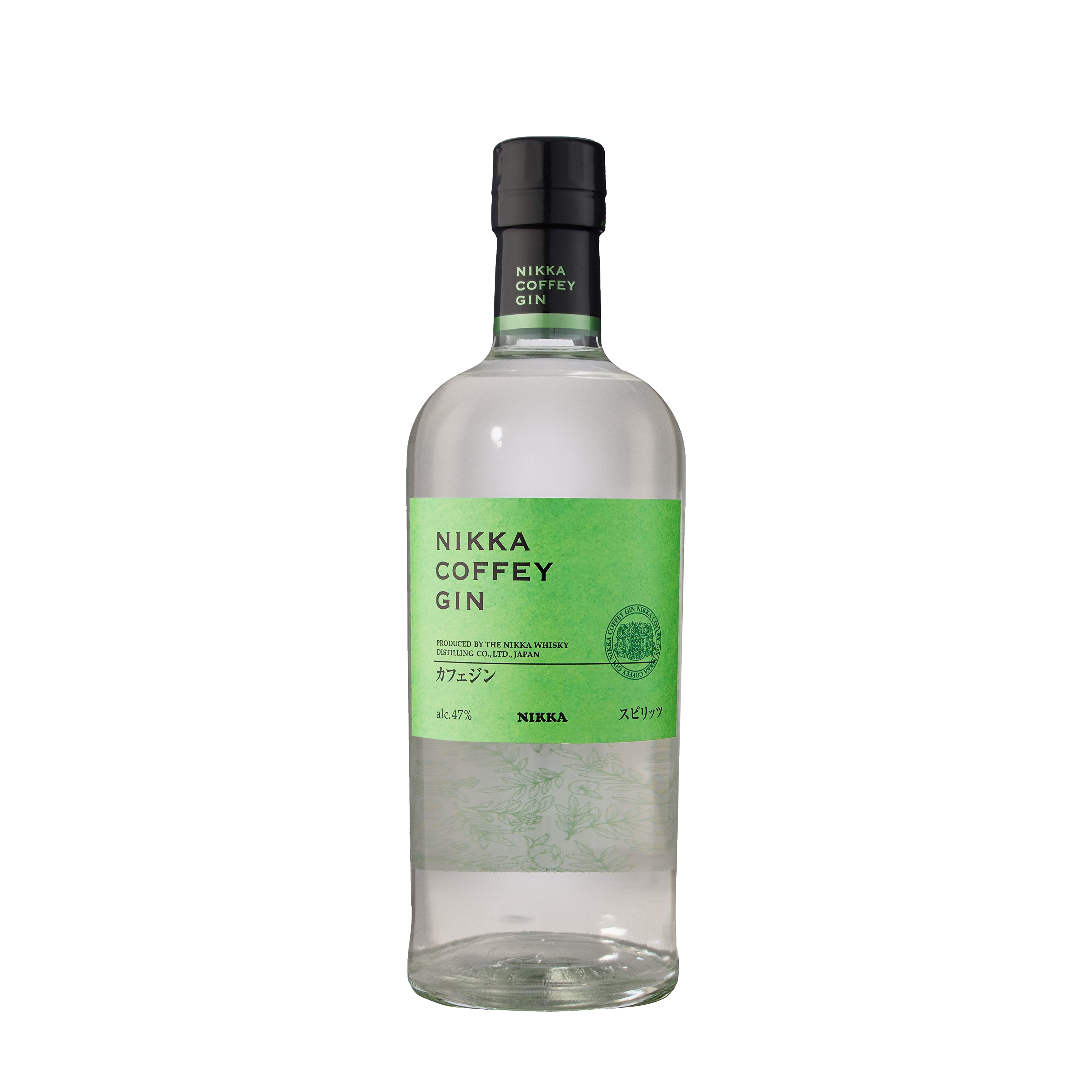Etched Nikka Coffey Gin Liquor Bottle 1