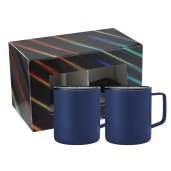 Rover Camp Mug 14oz Powder coated 2 in 1 Gift Set 14