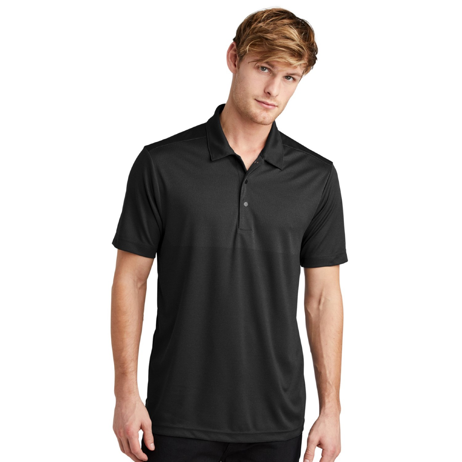 OGIO ® Men's Polo T-Shirt with 3-Snap Placket 5