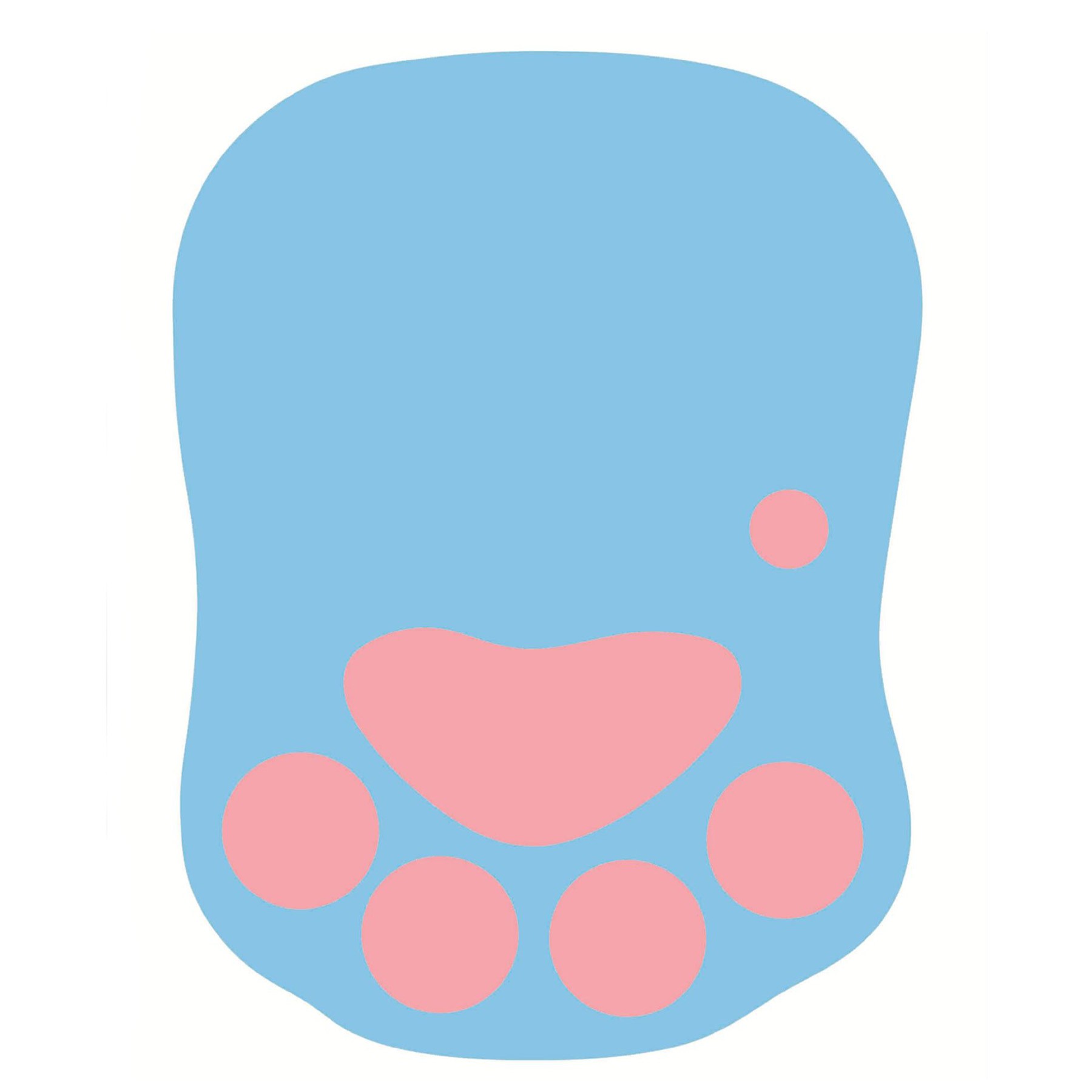 Cat Paw Mouse Pad With Wrist Support 16