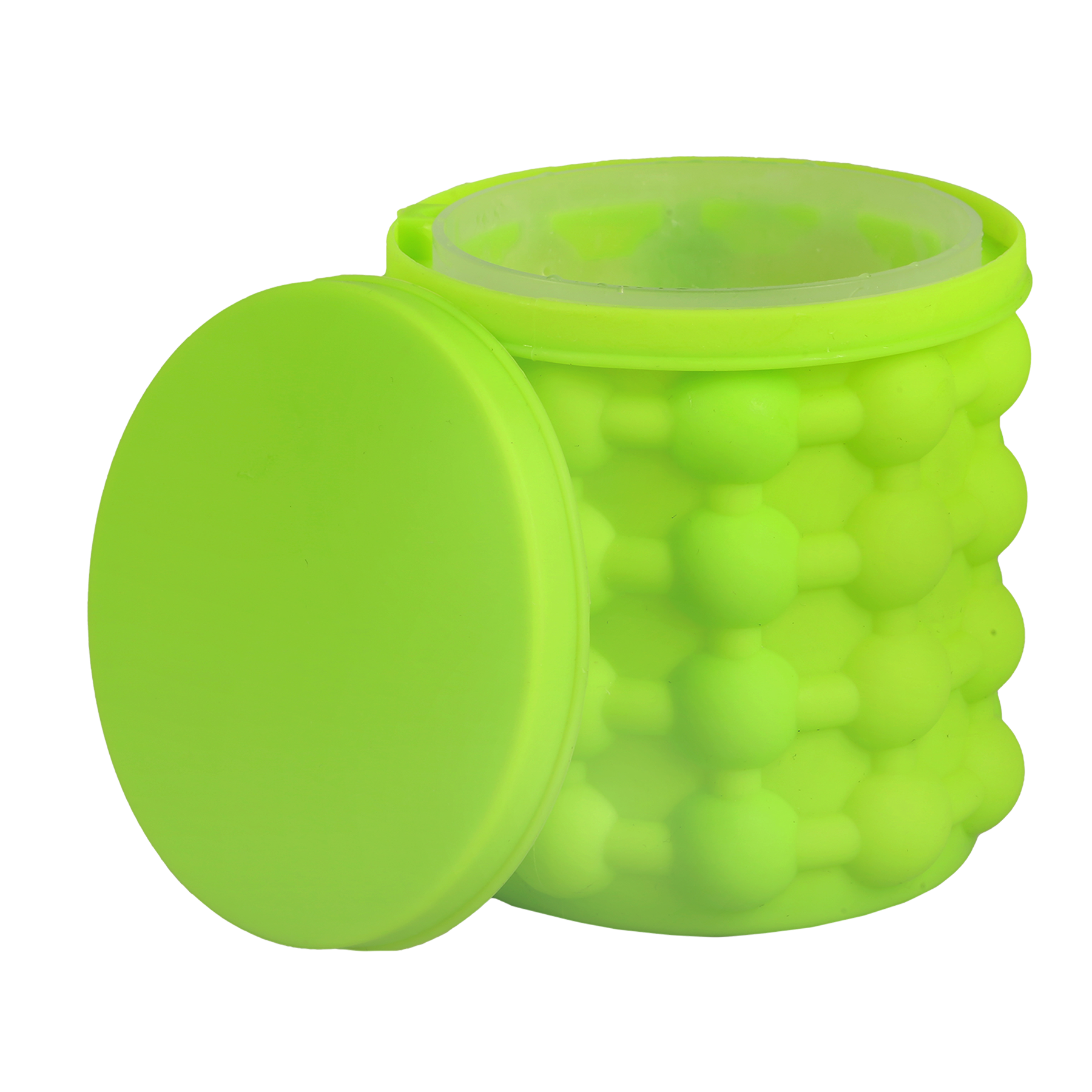 Silicone Ice Cube Maker and Bucket 3